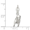 Sterling Silver Good Luck Charm