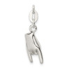 Sterling Silver Good Luck Charm