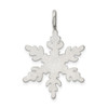 Sterling Silver Snowflake Charm QC3109