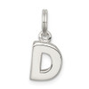 Sterling Silver D Charm