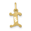 10k Yellow Gold Initial I Charm 10C764I