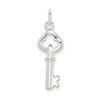 Sterling Silver Key Charm QC6780