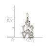 Sterling Silver Love Charm QC6779