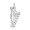 Sterling Silver Harp Charm