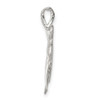 Sterling Silver Comb and Scissors Charm QC811