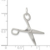 Sterling Silver Scissors Charm QC808