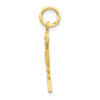 10k Yellow Gold Solid Registered Nurse Charm