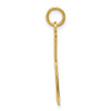 14k Yellow Gold Scissors Charm