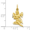 10k Yellow Gold Angel Charm 10C55