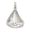 Sterling Silver Sailboat Charm QC4957