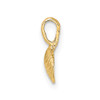 14k Yellow Gold Mini Clam Shell Charm