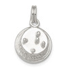 Sterling Silver Happy Birthday Cake Charm