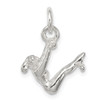 Sterling Silver Gymnast Charm QC756