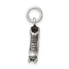 Sterling Silver Antiqued Roller-Skate Charm