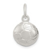 Sterling Silver Diamond-Cut Soccer Ball Charm