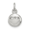 Sterling Silver Smiley Face Charm