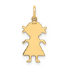 14k Yellow Gold Girl Charm XM93/18