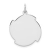 Sterling Silver Engravable Disc Charm QM465/27