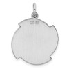 Sterling Silver Engravable Disc Charm QM465/27