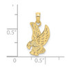 10k Yellow Gold Eagle Pendant 10k6586