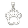 Sterling Silver Paw Pendant