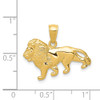 14k Yellow Gold Lion Pendant K4867