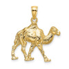 14k Yellow Gold 3-D Camel Pendant