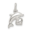 Sterling Silver Dolphin Pendant QC6274