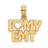 14k Yellow Gold I Love My Emt Pendant