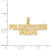 14k Yellow Gold POLICE OFFICERS MOM Pendant