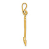 14k Yellow Gold Hammer Pendant A2201