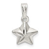 Sterling Silver Star Pendant QC9767