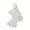 Sterling Silver Baby Buggy Pendant QC1308
