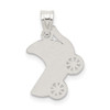 Sterling Silver #1 Baby Pendant