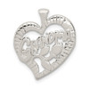 Sterling Silver Grandma Pendant