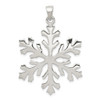 Sterling Silver Snowflake Pendant QC4754