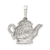 Sterling Silver Teapot Pendant