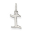 Sterling Silver Initial I Pendant QC6511I