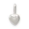 Sterling Silver Puffed Heart Pendant QC6723