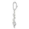 Sterling Silver Anchor & Rope Pendant