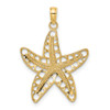 14k Yellow Gold Cut-Out Starfish Pendant