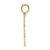 10k Yellow Gold Gymnastics Floor Pendant