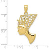 10k Yellow Gold Nefertiti Pendant