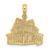 14k Yellow Gold The Victorian Rose - Cape May, Nj Pendant