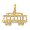 14k Yellow Gold San Francisco Cable Car Pendant