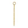 14k Yellow Gold St. Lucia Island Pendant