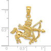 14k Yellow Gold Large Sagittarius Zodiac Pendant