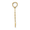 14k Yellow Gold SCORPIO Pendant