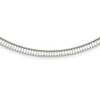 Sterling Silver 5.2mm w/2in Ext. Cubetto Chain Necklace