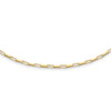 14k Yellow Gold Polished Fancy Box Links 17in Necklace
